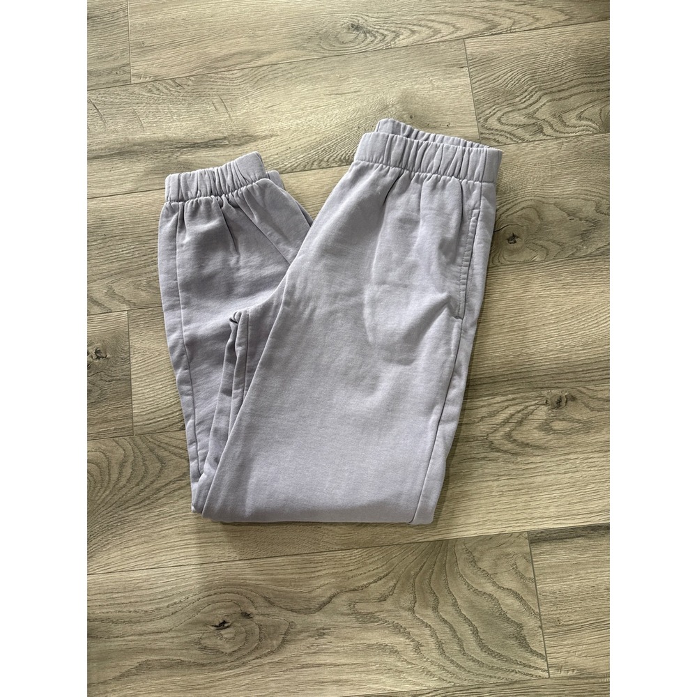 Brandy Melville Rosa Sweatpants‎ Lavender Purple Elastic Waist Fleece Joggers